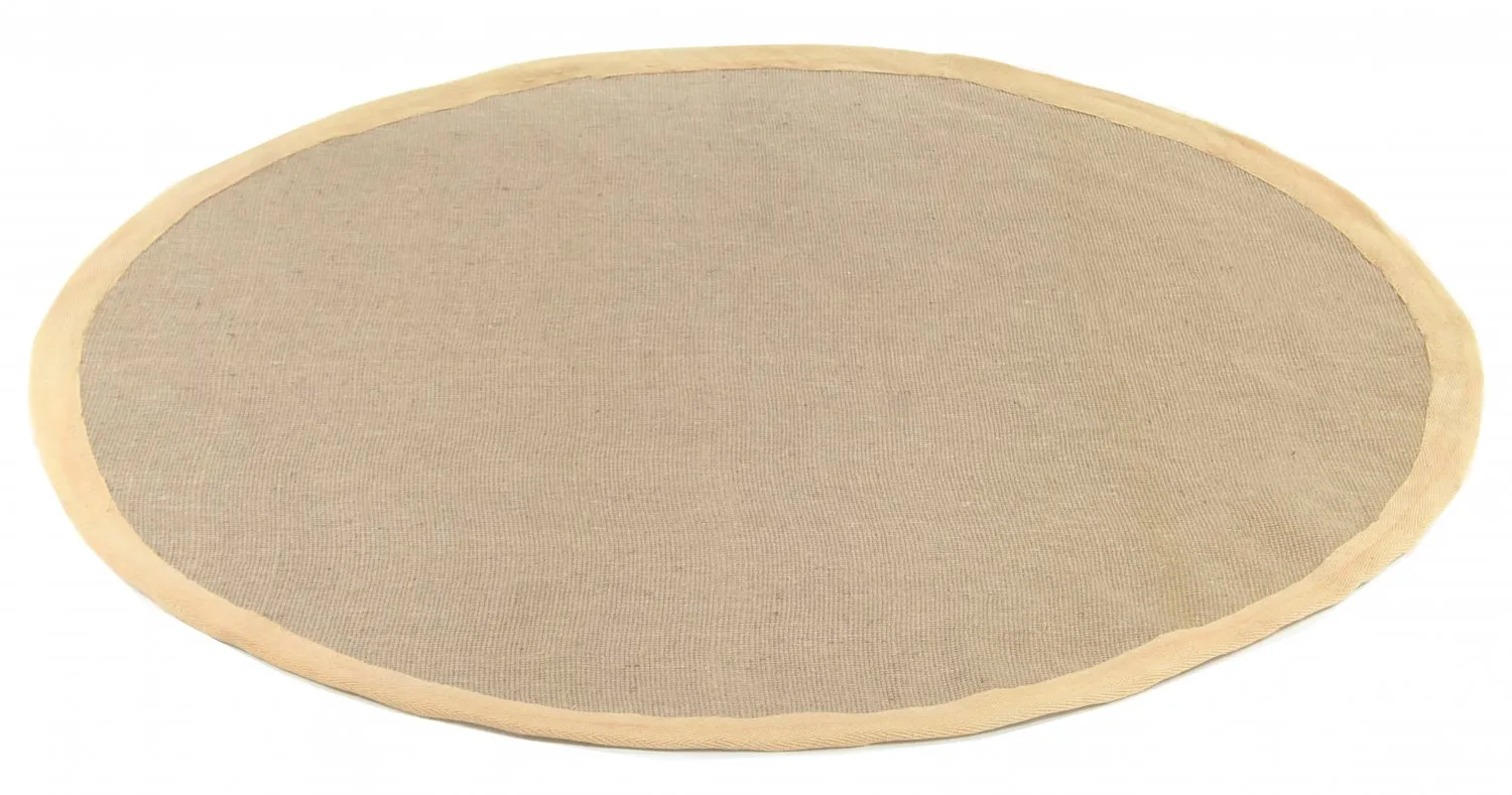 Ronde vloerkleden (sisal) - Agave (licht taupe)