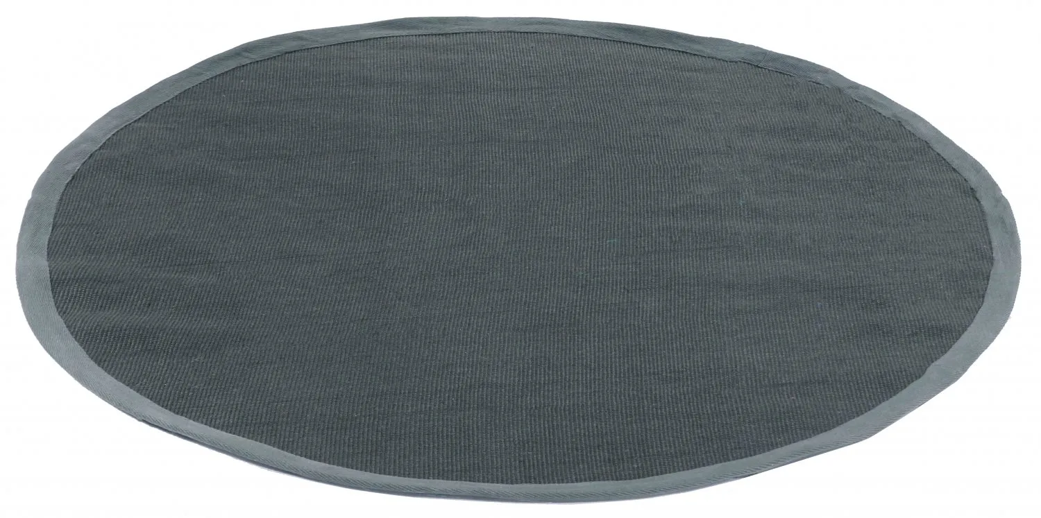 Ronde vloerkleden (sisal) - Agave (donkergrijs)