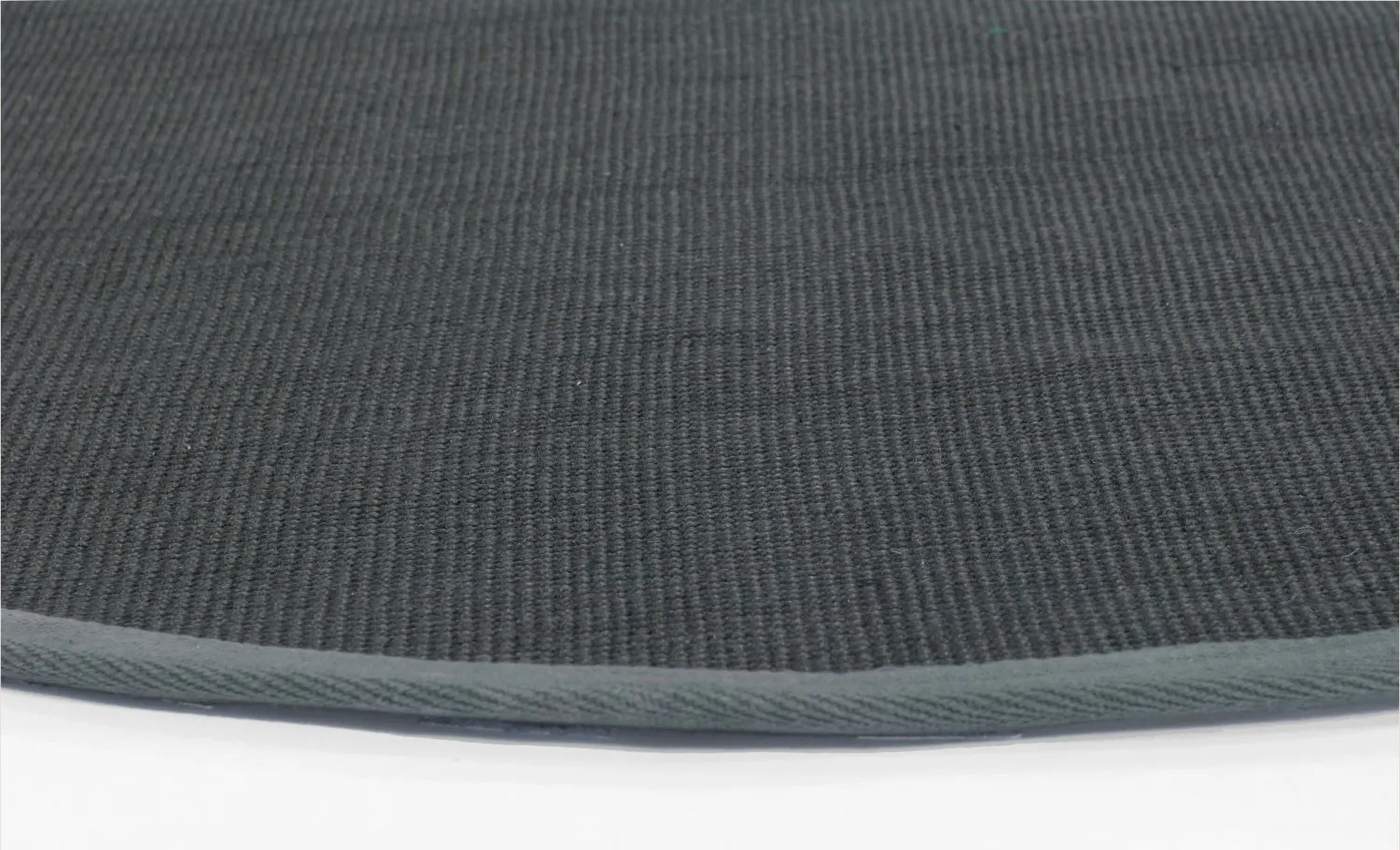 Ronde vloerkleden (sisal) - Agave (donkergrijs)