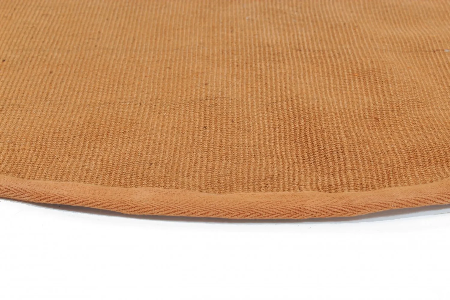 Ronde vloerkleden (sisal) - Agave (oranje)
