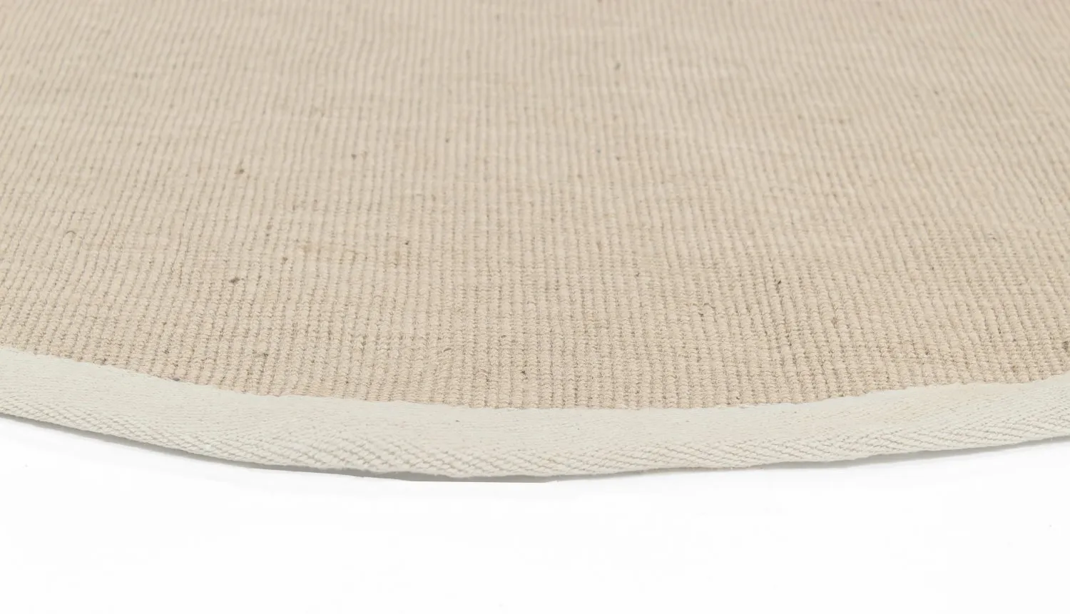 Ronde vloerkleden (sisal) - Agave (beige/grijs)