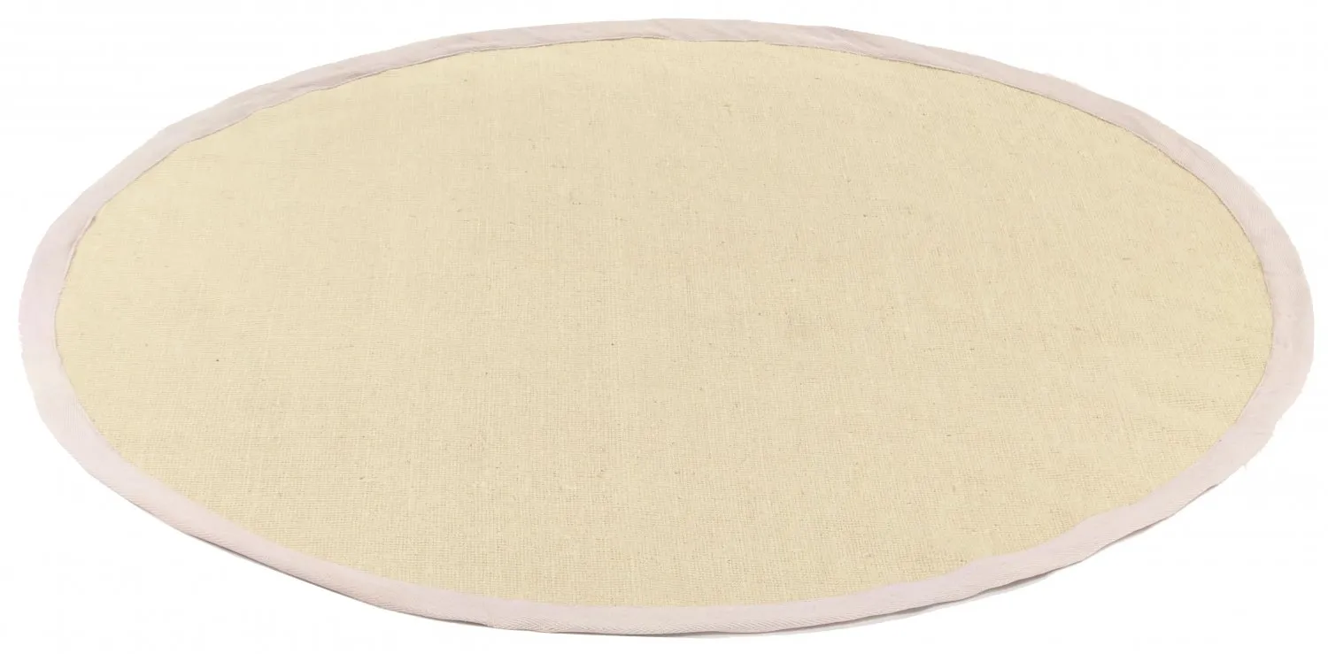 Ronde vloerkleden (sisal) - Agave (zilver/grijs)
