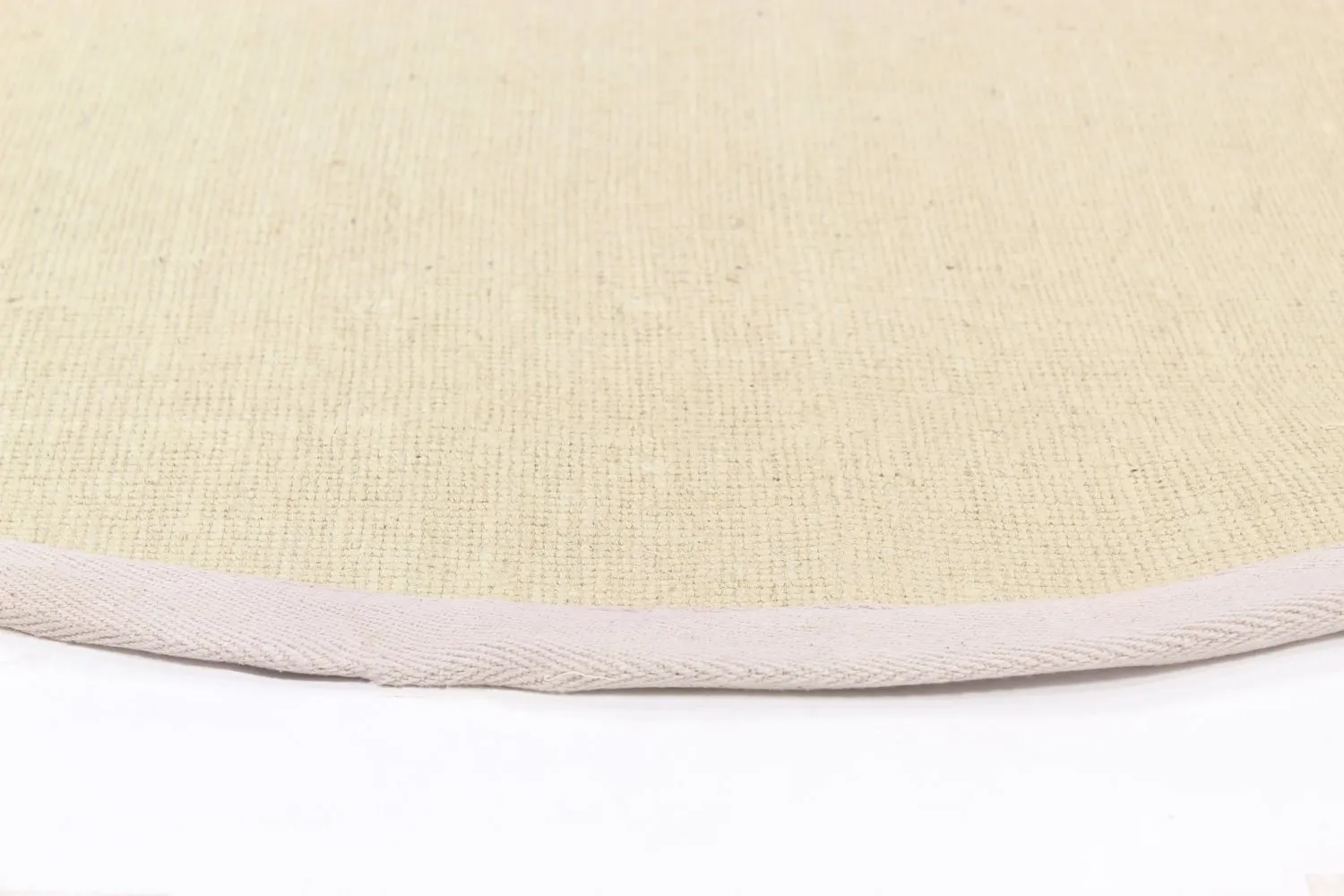 Ronde vloerkleden (sisal) - Agave (zilver/grijs)