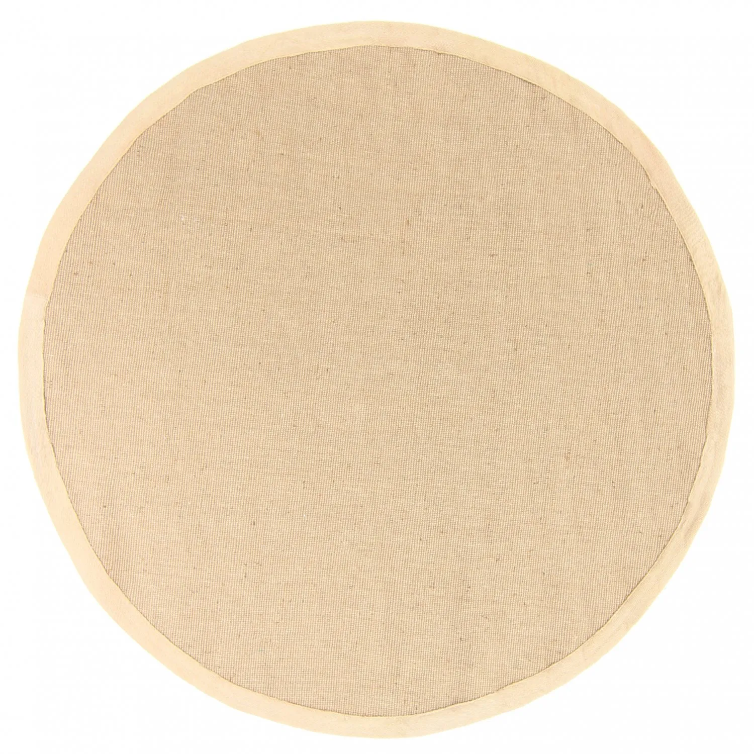 Ronde vloerkleden (sisal) - Agave (beige/beige)