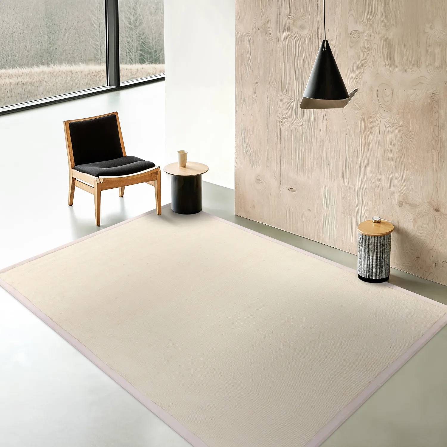 Sisal-vloerkleed - Agave (zilver/grijs)