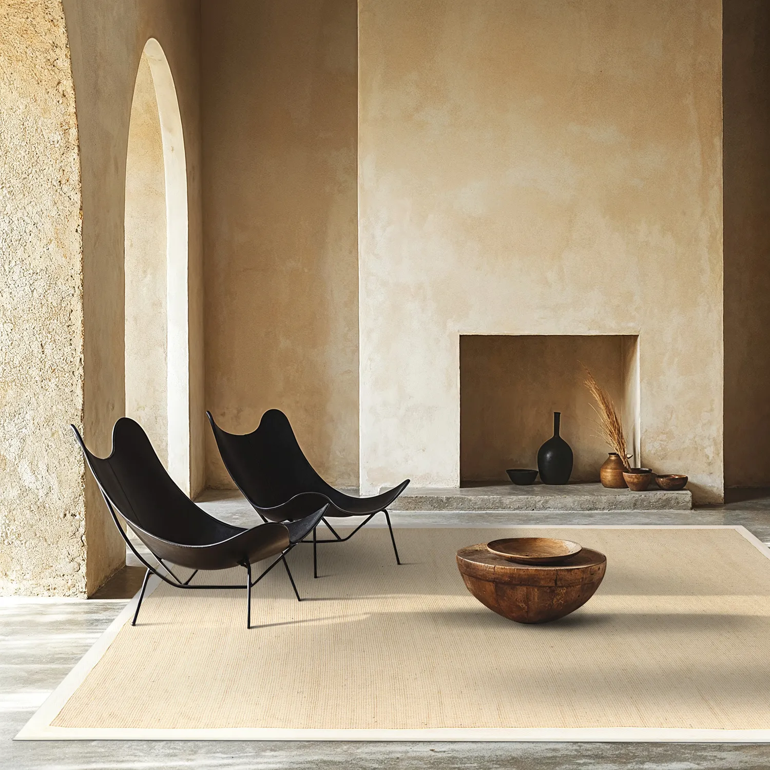 Sisal-vloerkleed - Agave (ivoor)