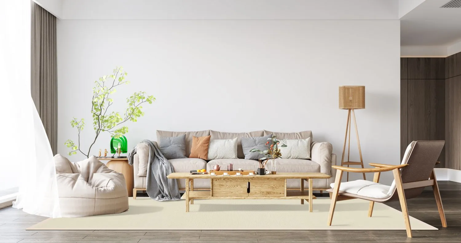 Sisal-vloerkleed - Agave (natuurlijk wit)