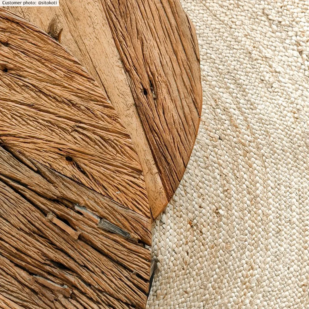 Ronde vloerkleden - San Francisco (jute)