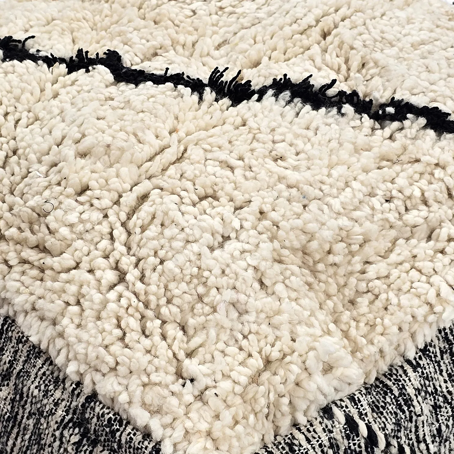 Poef - Marokkaanse Beni Ourain 002