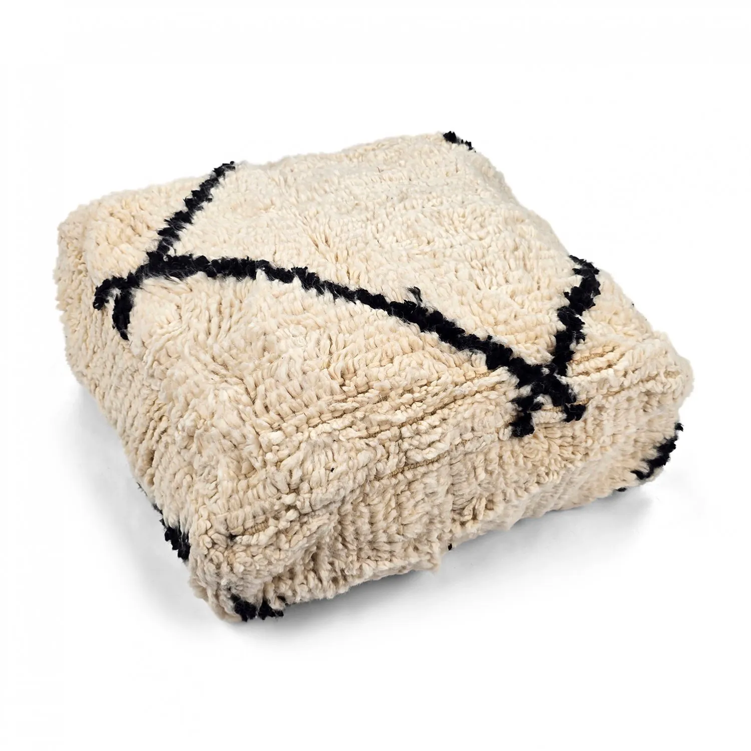 Poef - Marokkaanse Beni Ourain 034