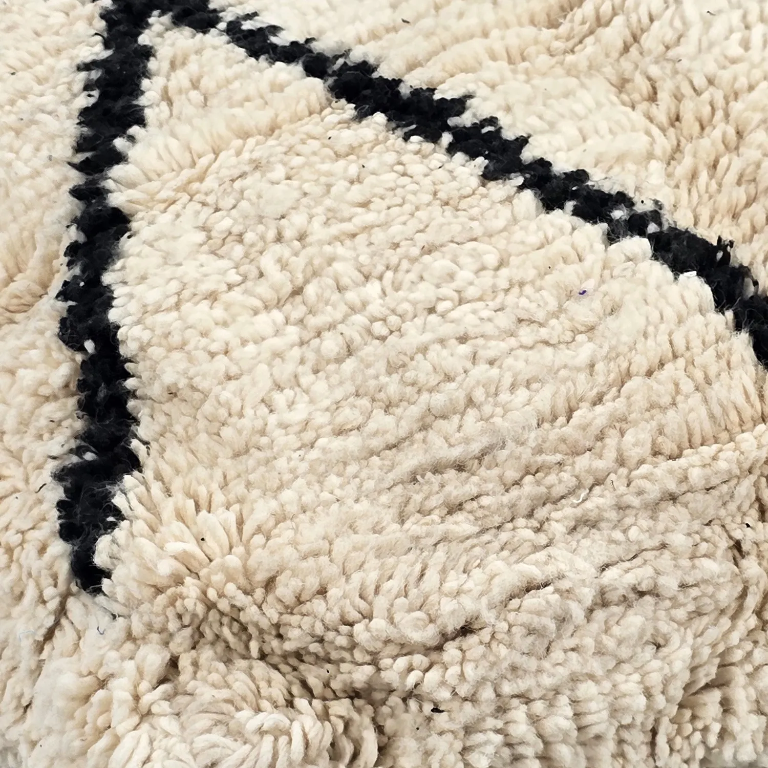 Poef - Marokkaanse Beni Ourain 048