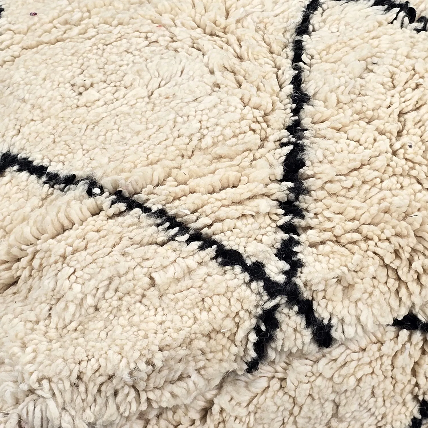 Poef - Marokkaanse Beni Ourain 054