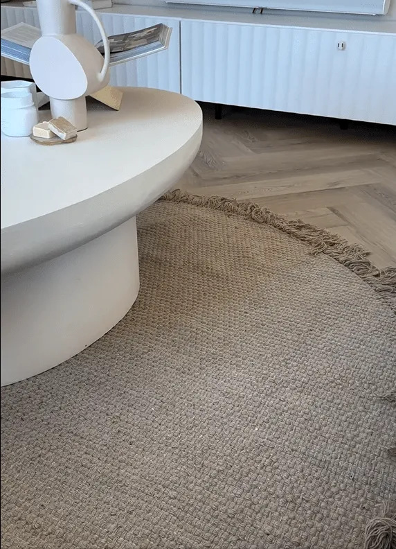 Ronde vloerkleden - Pike (beige)