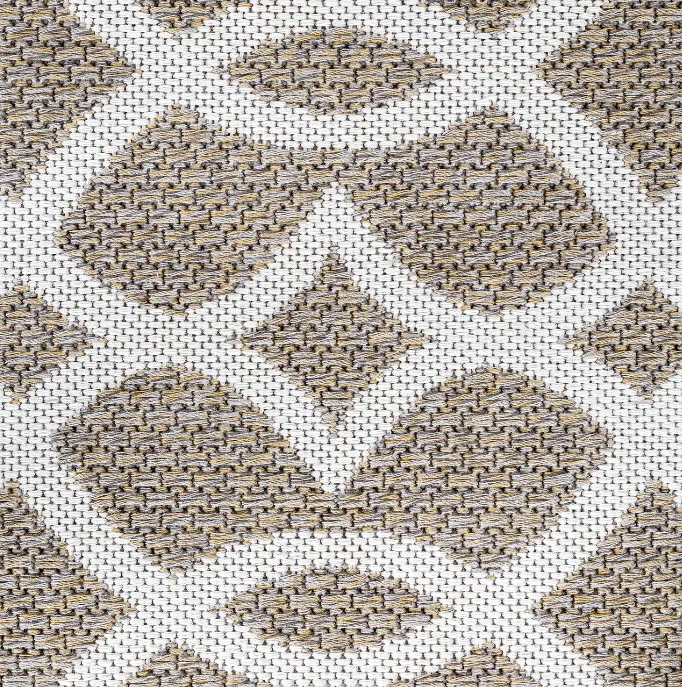 Vloerkleed Katoen - Kebira (creme)