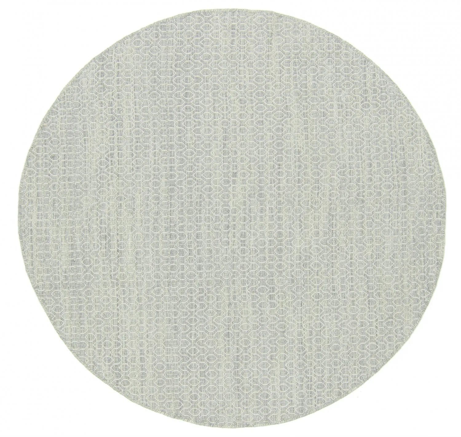 Ronde vloerkleden - Snowshill (grijs/wit)