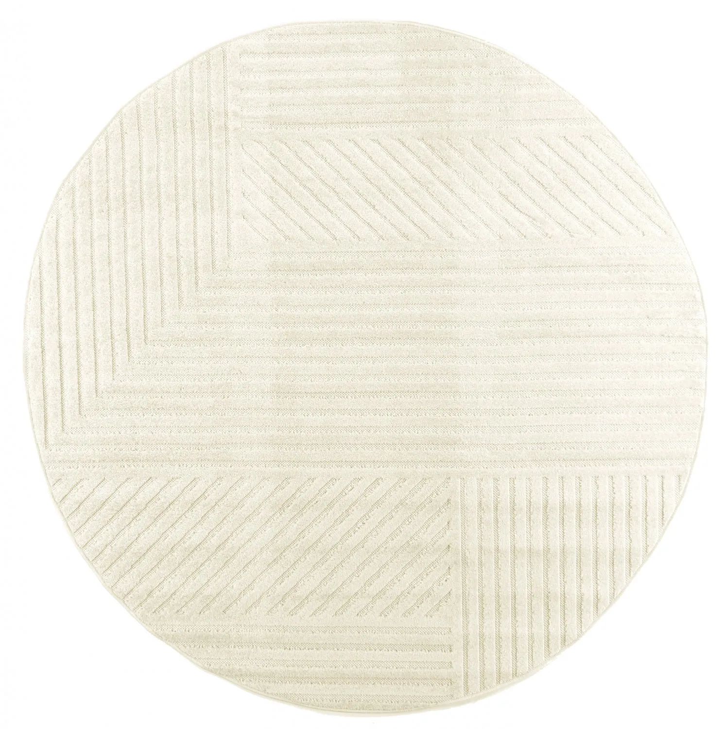 Ronde vloerkleden - Avalon (cream)