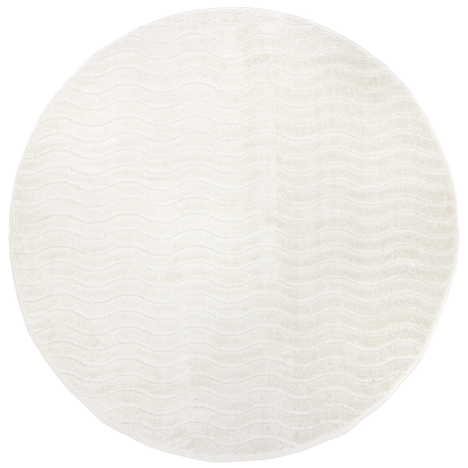 Ronde vloerkleden - Indoor/Outdoor Baltimore (cream)