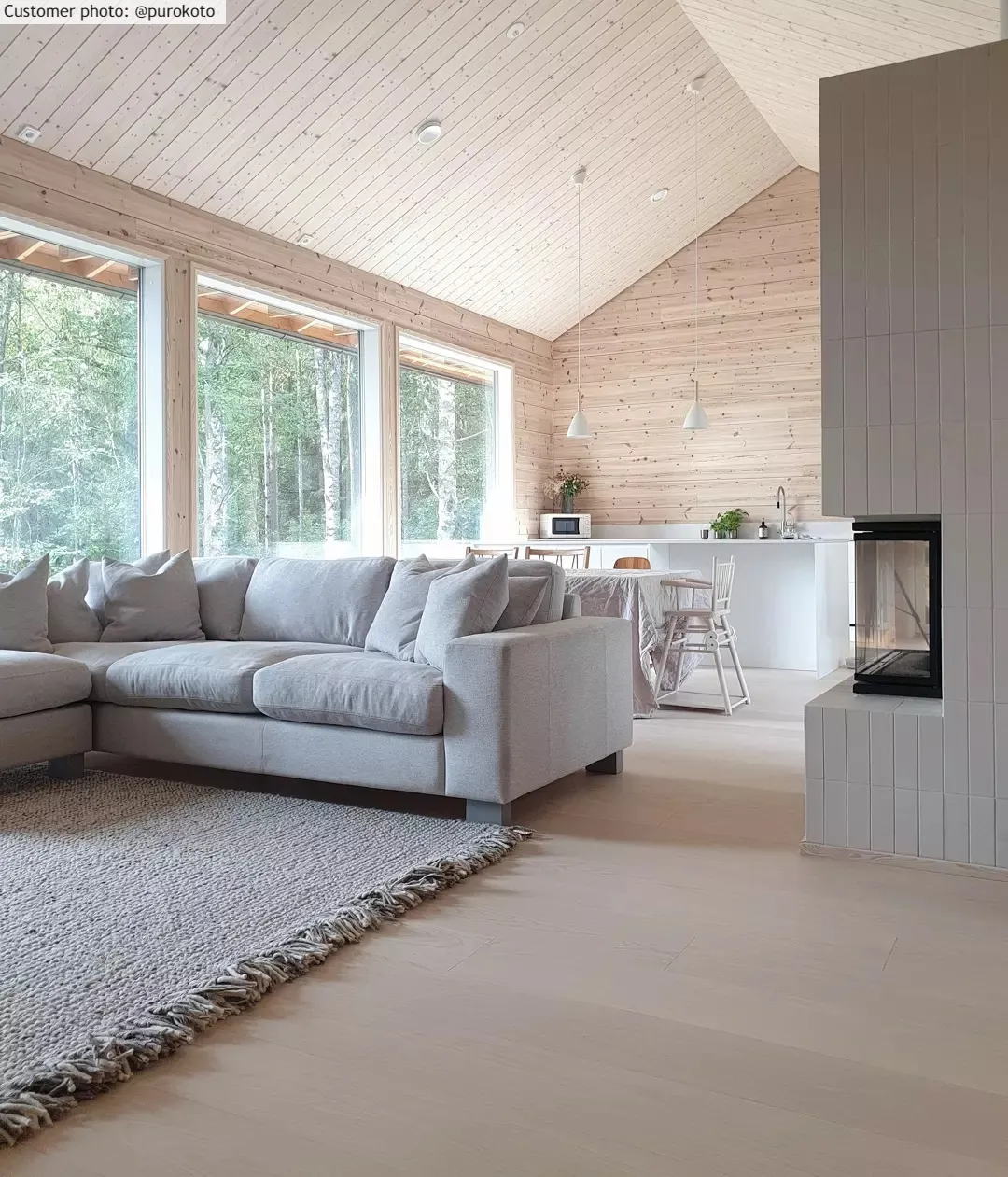 Wollen-vloerkleed - Stromness (grijs/beige)