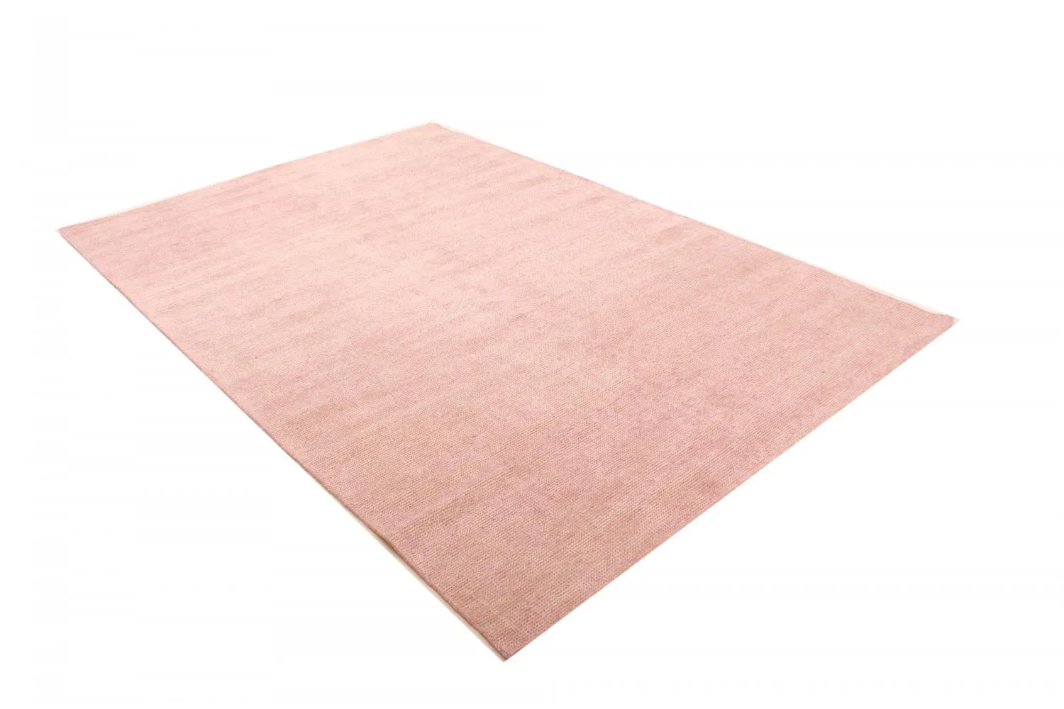 Bamboo silk-vloerkleed - Faliraki (lichtroze)