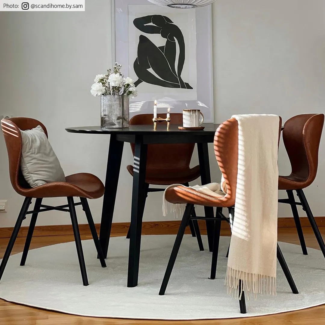 Rond vloerkleed - Sunayama (wit)