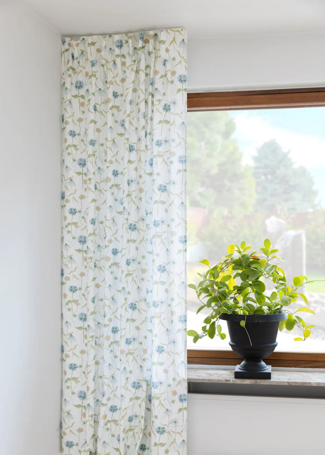 Gordijnen - Katoenen gordijn Sweetie (blauw)