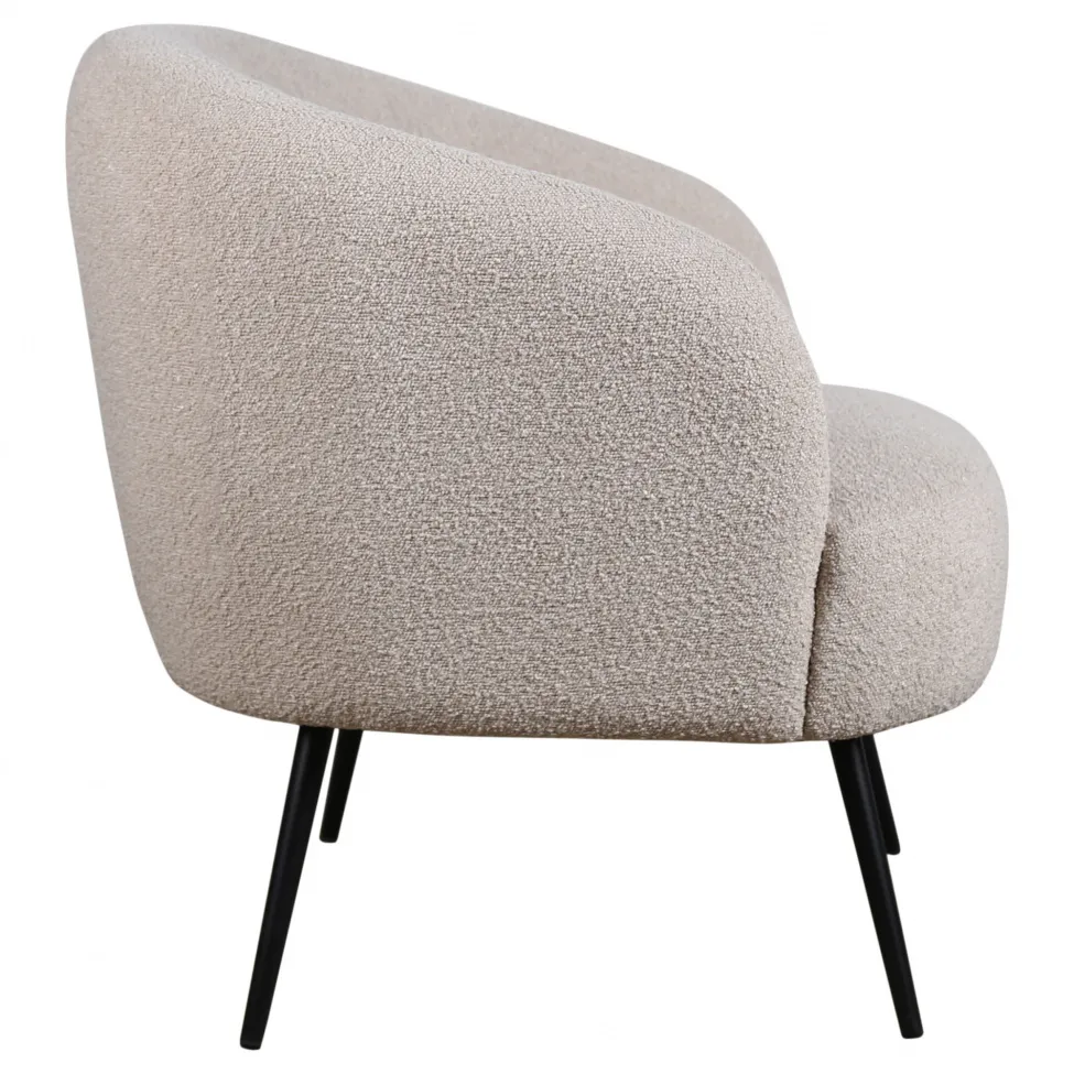 Fauteuil - Capri (beige/bouclé)