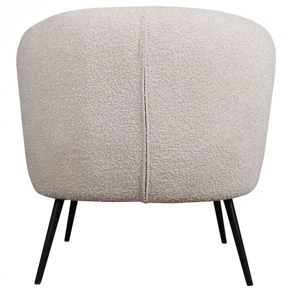 Fauteuil - Capri (beige/bouclé)