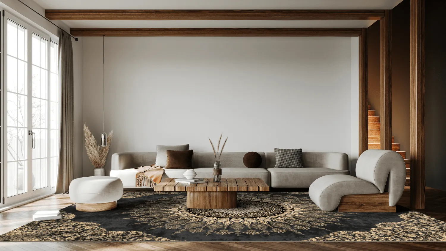 Wilton - Sandrigo (zwart/goud)