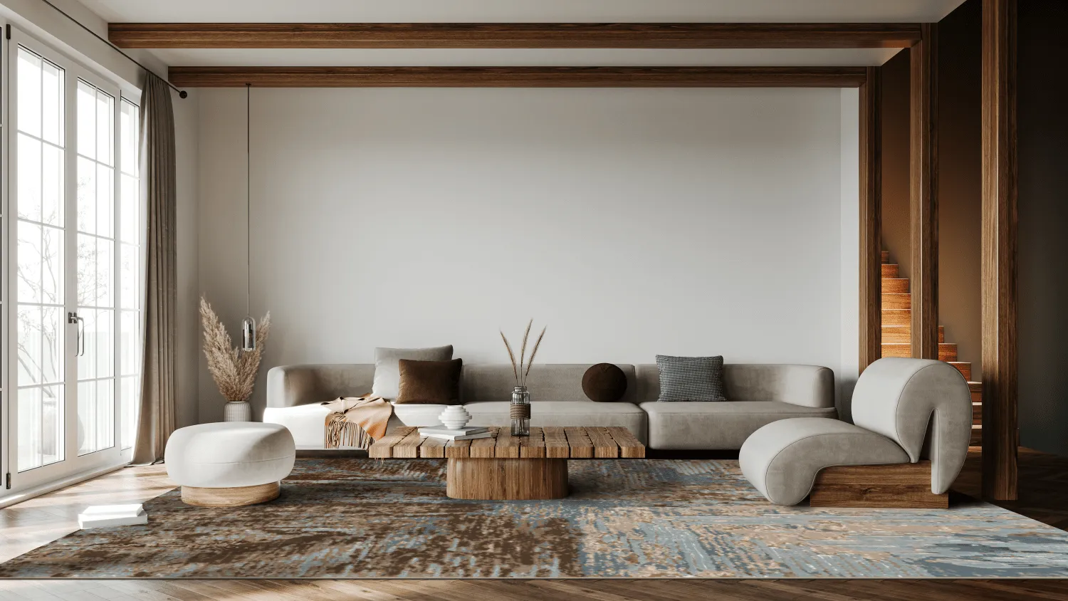 Wilton - Tizzano (blauw/multi)