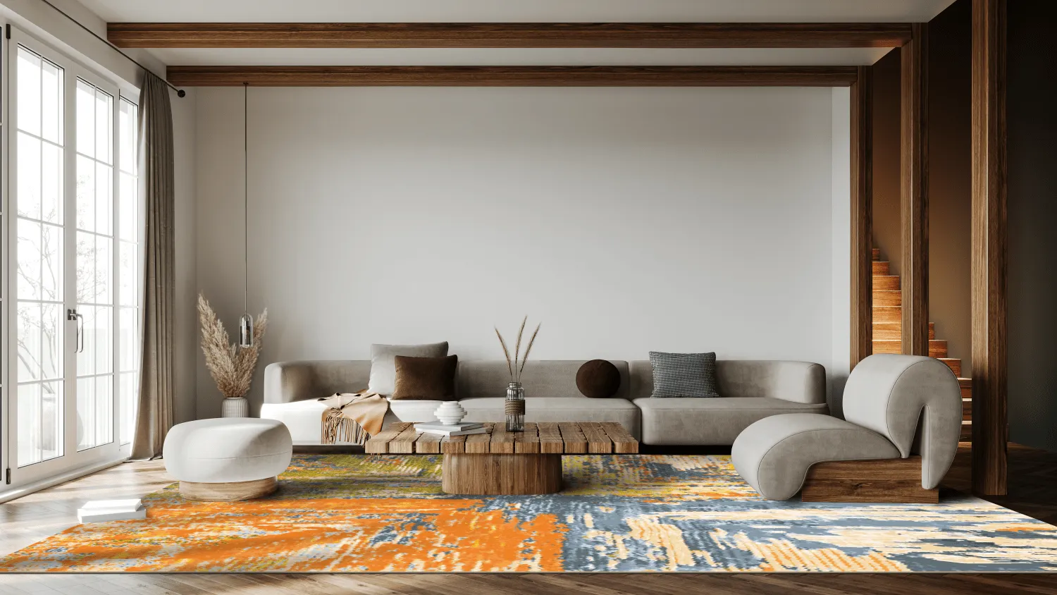 Wilton - Tizzano (oranje/multi)