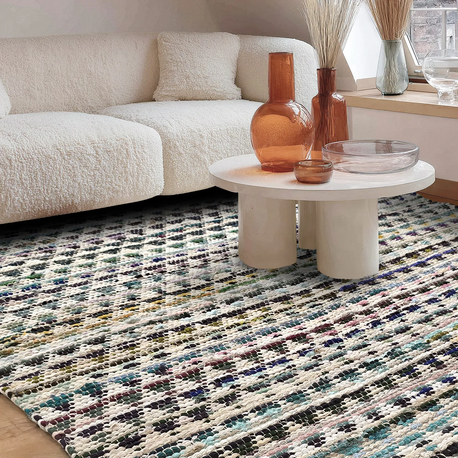 Voddenkleed - Lindby (blauw/multi)