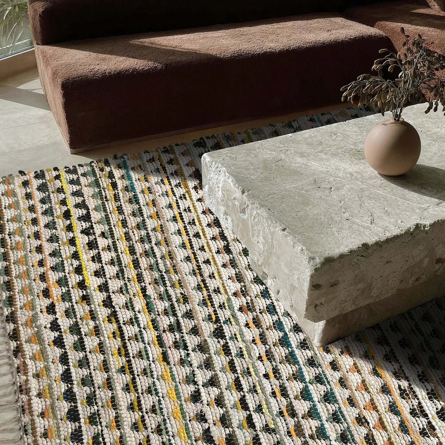 Voddenkleed - Lindby (geel/multi)