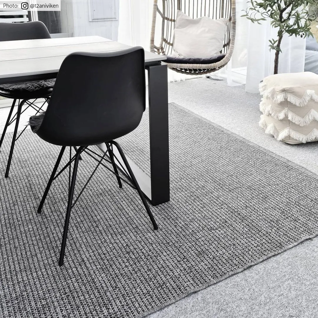 Vloerkleden voor binnen en buiten - Tromsø (antraciet)