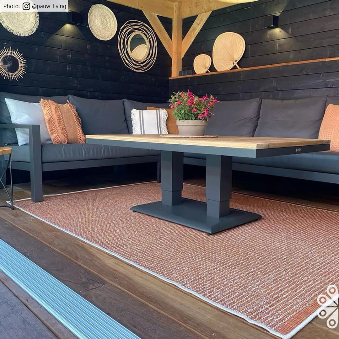 Vloerkleden voor binnen en buiten - Tromsø (oranje)