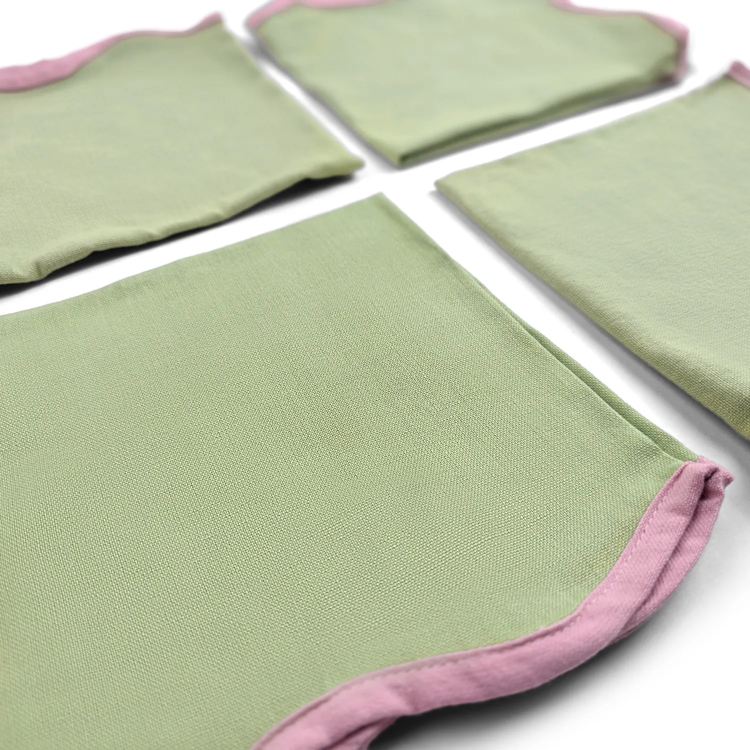 Servetten - Set van 4 stoffen servetten Yrsa (groente)