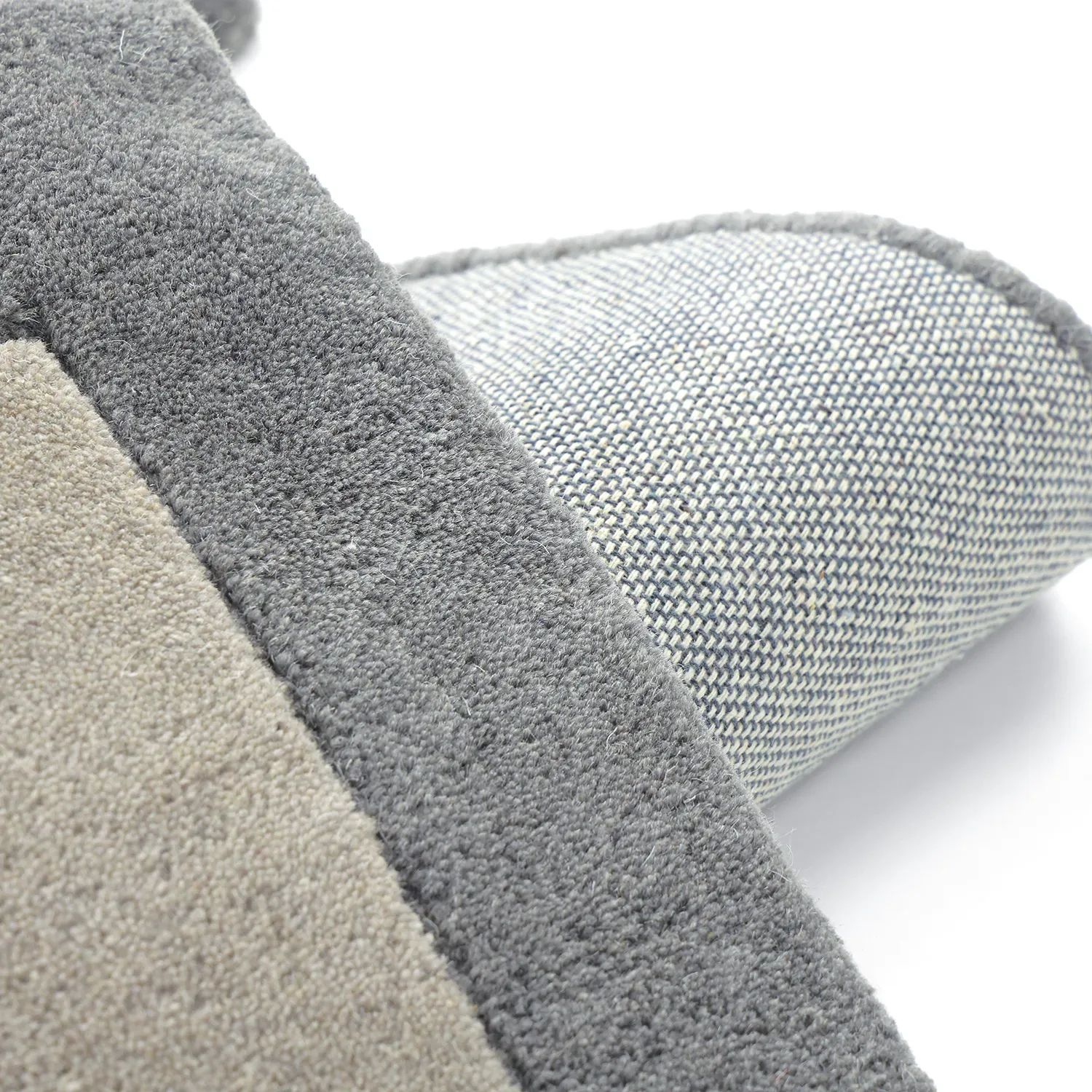 Wollen-vloerkleed - Agra Hand Tufted Wool Premium (grijs)