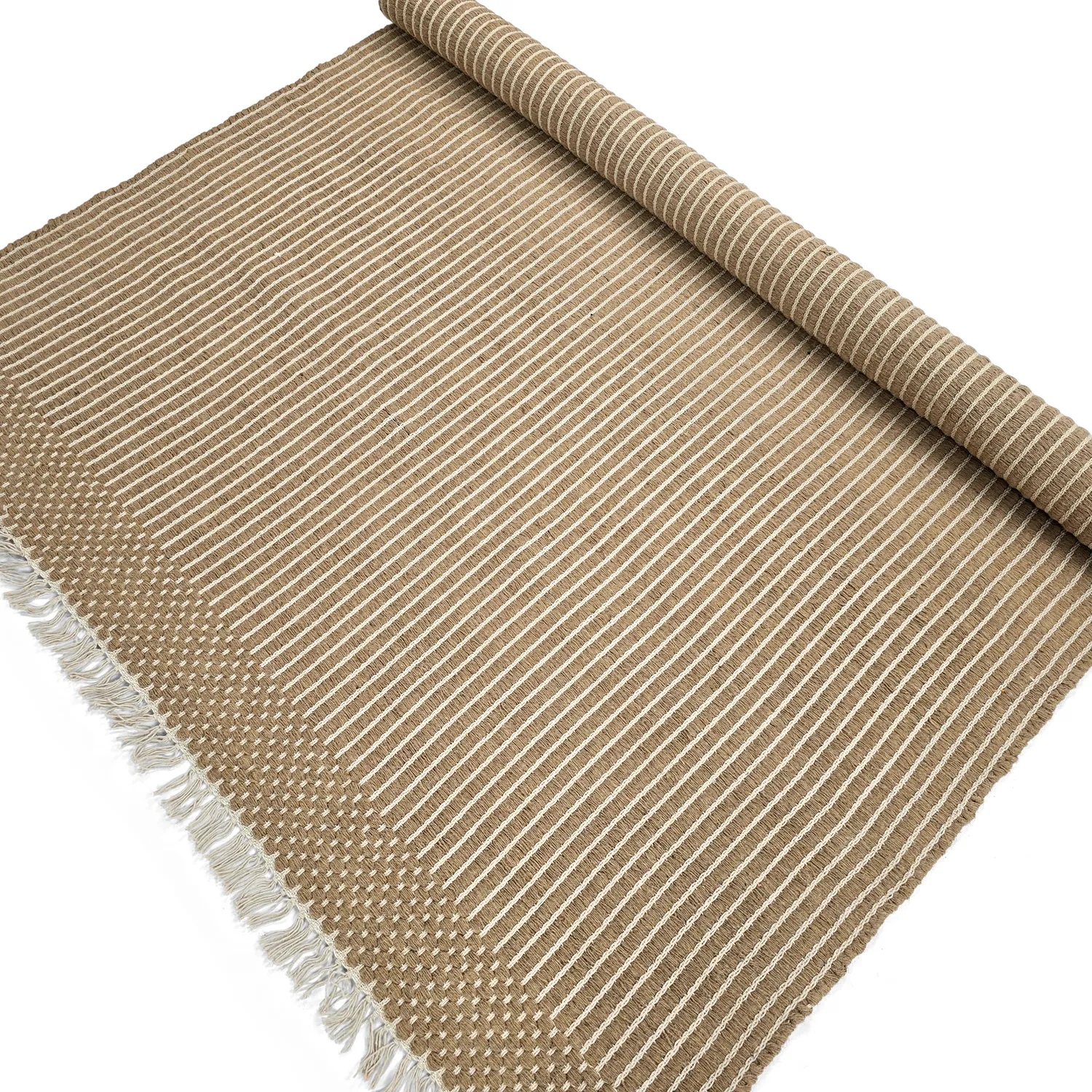 Wollen-vloerkleed - Arbil (beige/wit)