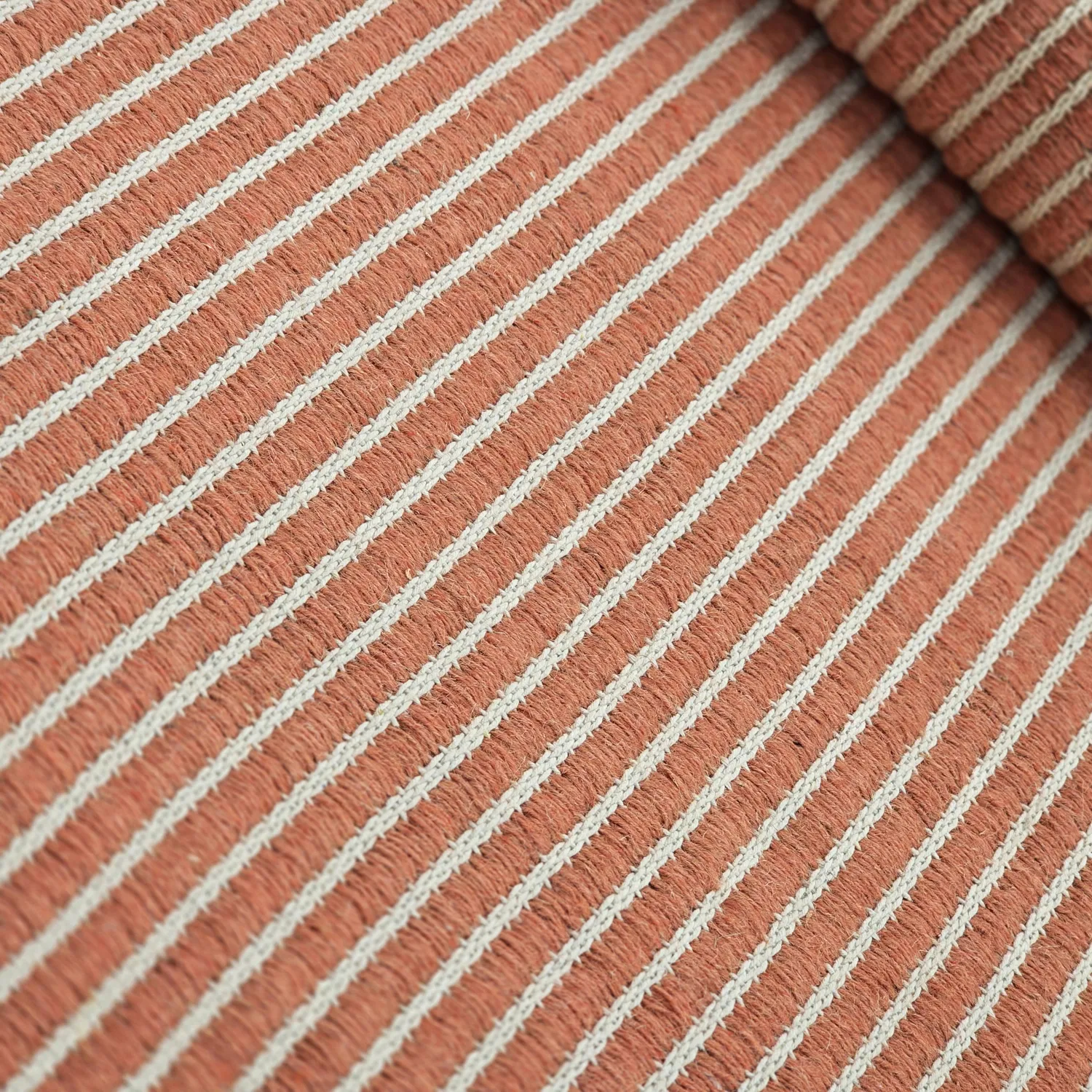 Wollen-vloerkleed - Arbil (terracotta/wit)