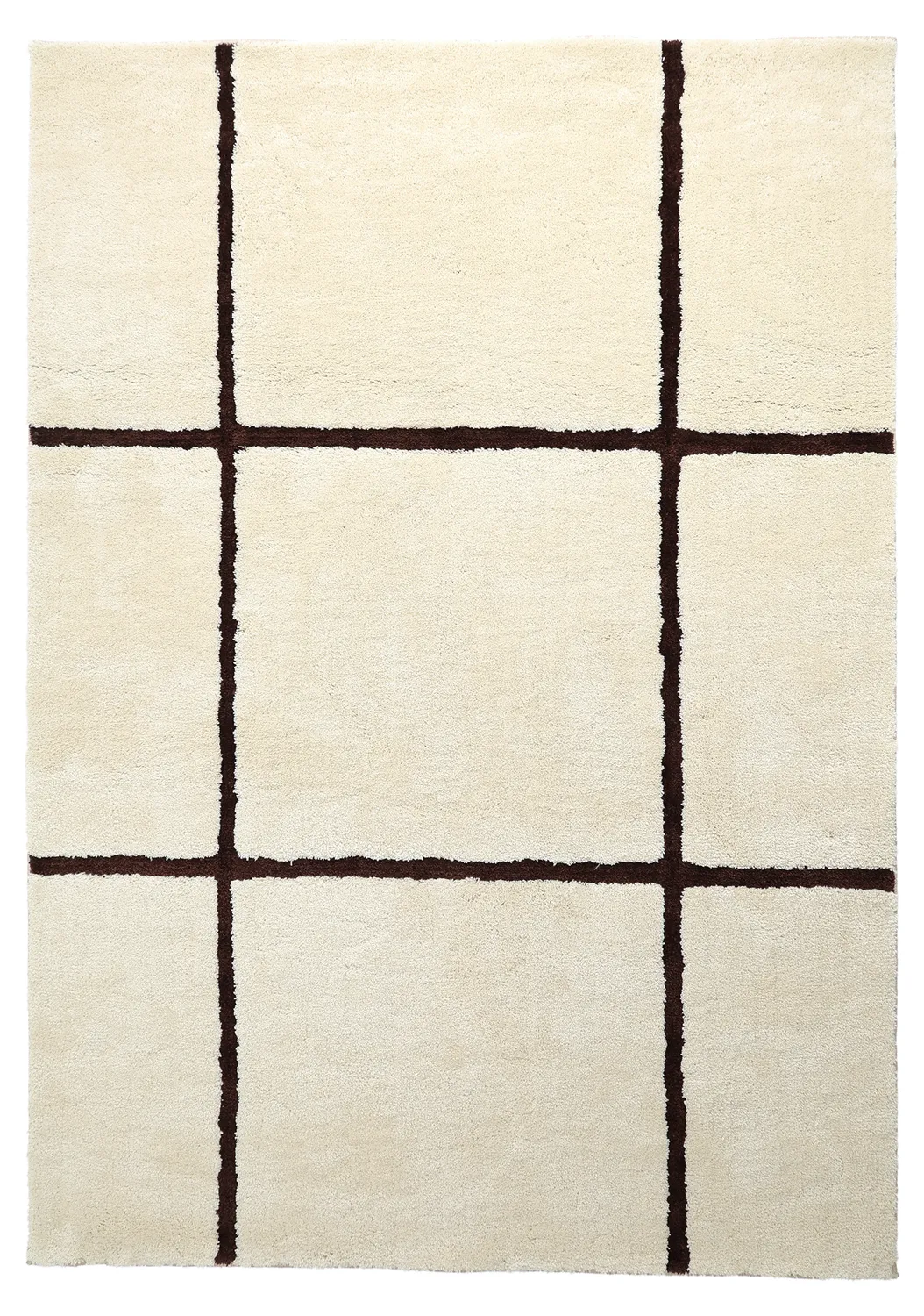 Hoogpolig vloerkleed - Bitola (beige)