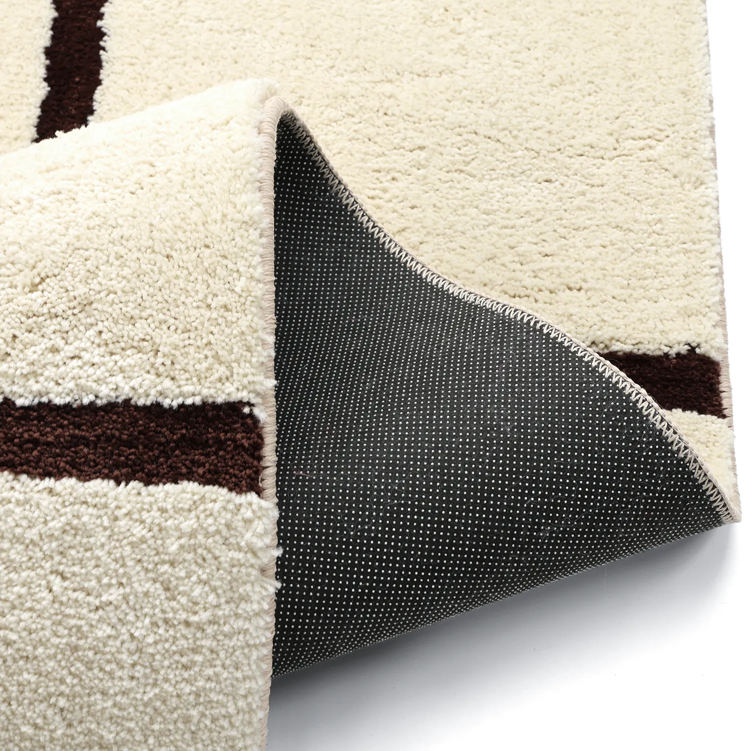 Hoogpolig vloerkleed - Bitola (beige)