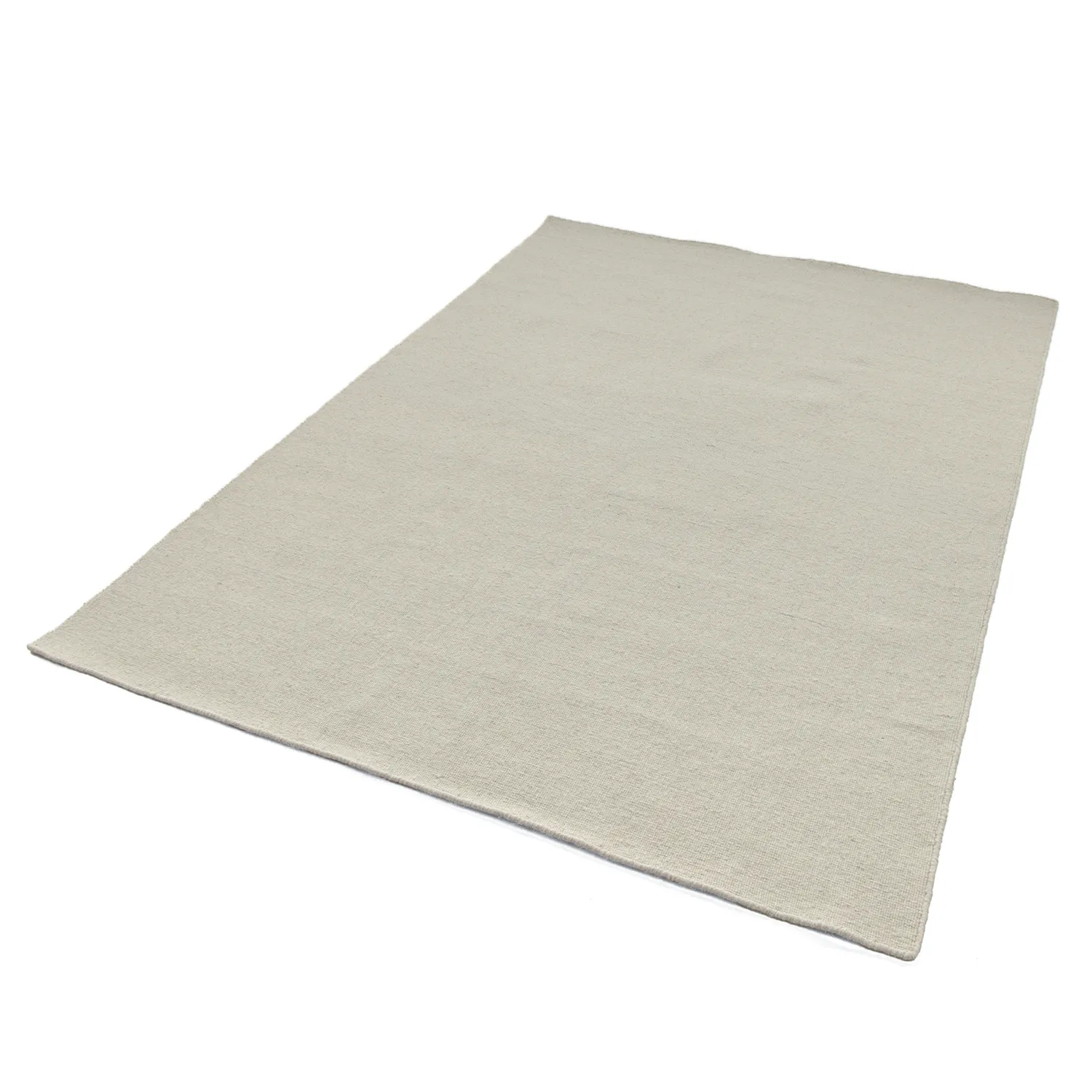 Wollen-vloerkleed - Charonne Flat Handloom Wool Premium (room)