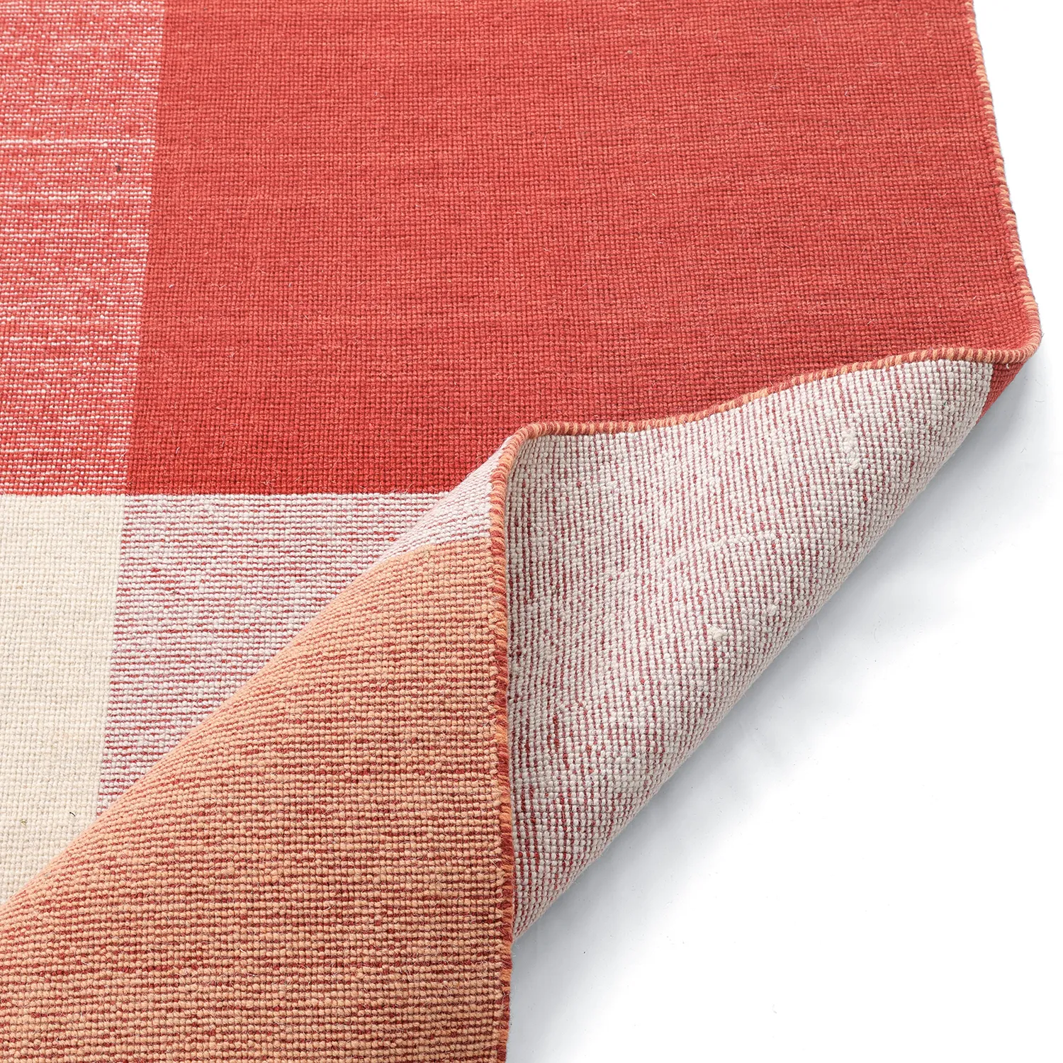 Wollen-vloerkleed - Chaves (rood/oranje)