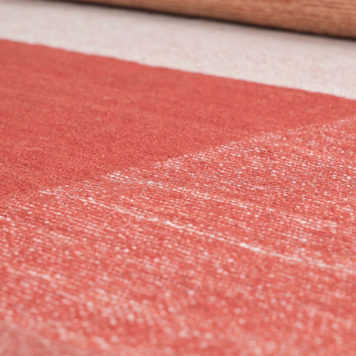 Wollen-vloerkleed - Chaves (rood/oranje)