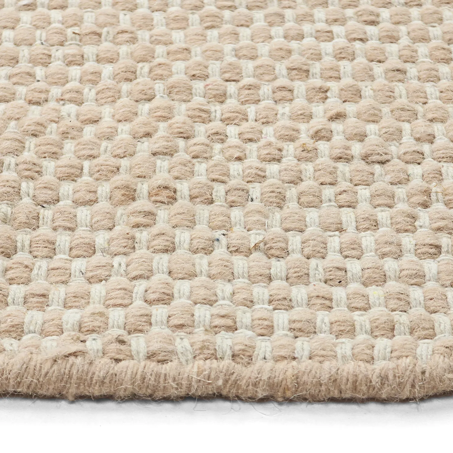 Rond vloerkleed - Coastal (beige)