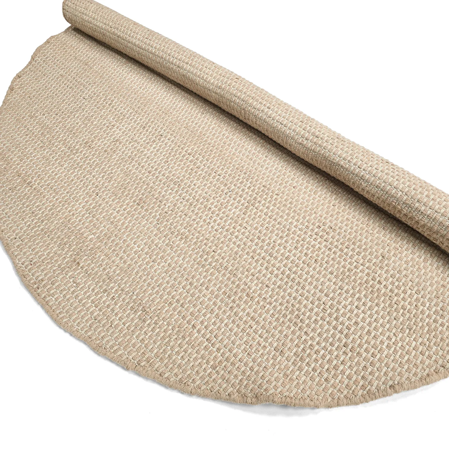 Rond vloerkleed - Coastal (beige)