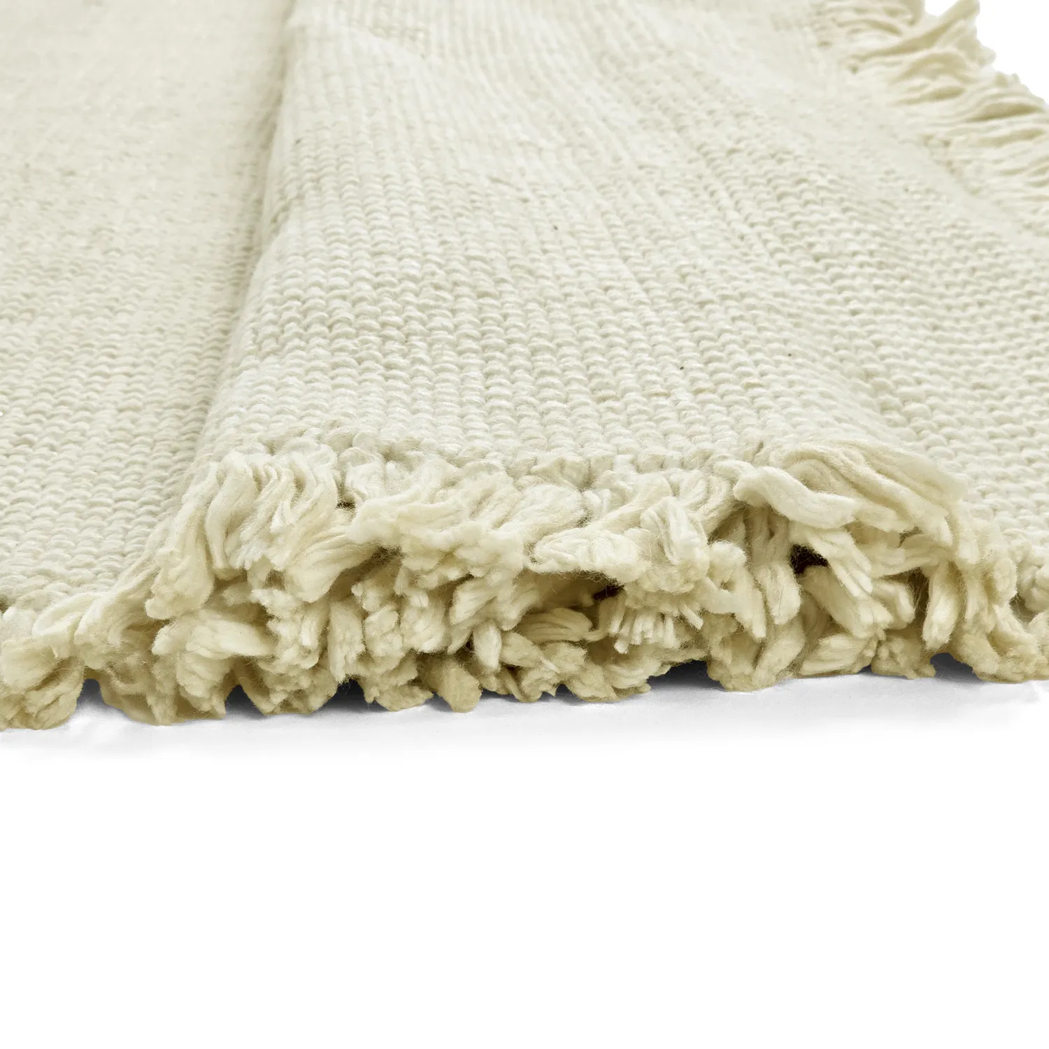 Wollen-vloerkleed - Dalita (gebroken wit)