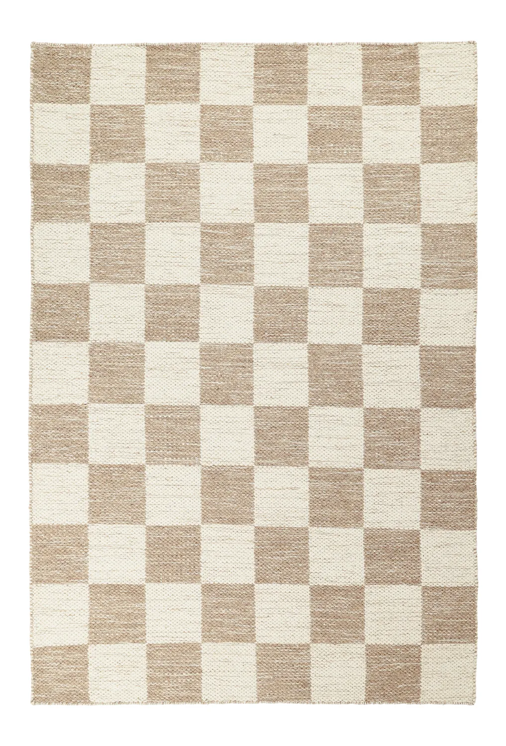 Wollen-vloerkleed - Dundee (beige/wit)