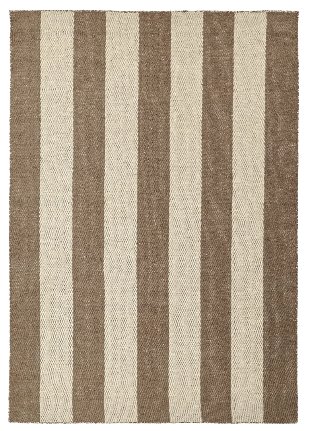 Wollen-vloerkleed - Garine (bruin/beige)