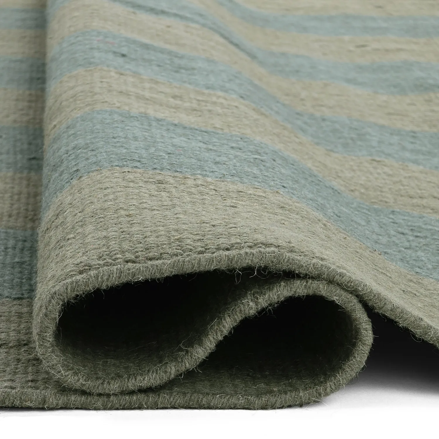 Wollen-vloerkleed - Garine (groente)