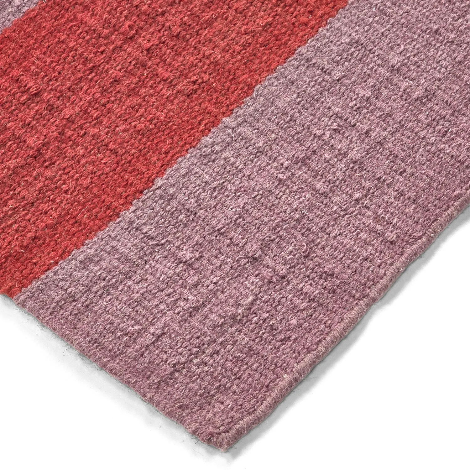 Wollen-vloerkleed - Garine (roze/rood)